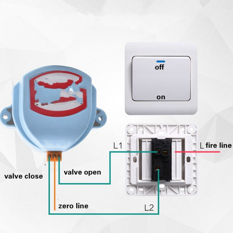 100mm250mm Air volume control valve motorized damper exhaust pipe