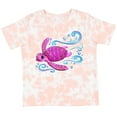 thumbnail image 3 of Inktastic Cute Pink Sea Turtle Boys or Girls Toddler T-Shirt, 3 of 5
