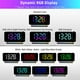 thumbnail image 5 of Reloj Despertador con Proyección de Radio FM con Luz RGB, Pantalla LED, Reloj Despertador de Escritorio, Brillo Ajustable en, 5 of 5