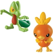 Pokemon 2pk Small Figures Treecko and Torchic