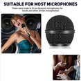 thumbnail image 2 of 2X Rejilla de Micrófono Inalámbrica Accesorios para Micrófonos Cabezal de Rejilla de Micrófono de Metal para , SM58S, SM58LC y Más Negro, 2 of 6