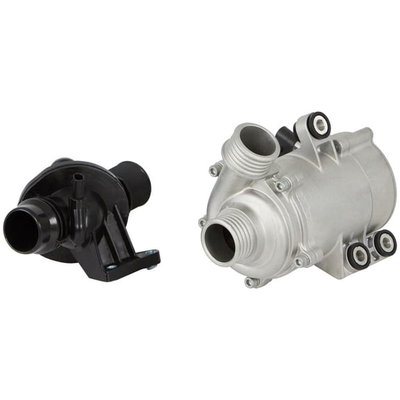 Electric Water Pump w/ Thermostat and Bolts For BMW 320i 2013 2014 2015 2016 2017 2018 F30 - BuyAutoParts