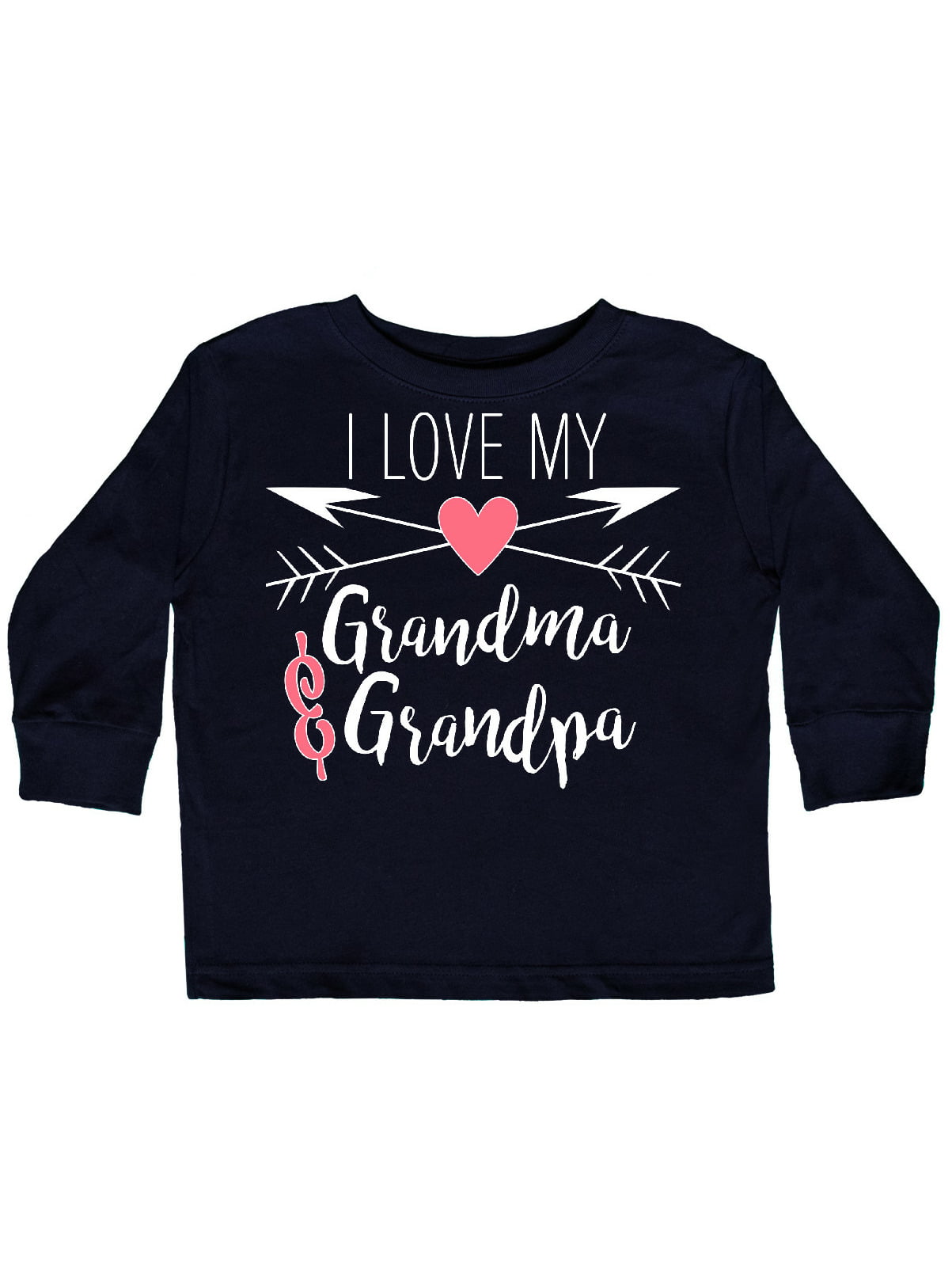Inktastic I Love My Grandma Heart And Arrows Toddler T-Shirt Family Arrow Gift 