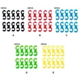 thumbnail image 4 of Advancent 10 piezas Clips de cable de freno Abrazaderas de línea giratoria extraíbles de plástico Soporte de marco Accesorios Piezas de Type7 NO7, 4 of 6