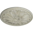 thumbnail image 3 of Ekena Millwork 22 5/8"OD x 1 3/4"P Bordeaux Ceiling Medallion (Fits Canopies up to 3 1/4"), Hand-Painted Pot of Cream Crackle, 3 of 8