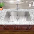 thumbnail image 7 of Nantucket ZR3219-16 32" Zero Radius Stainless Single Bowl Undermount Sink, 7 of 7