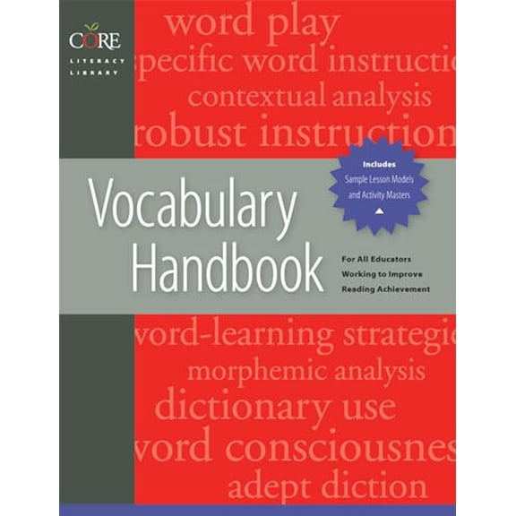 Pre-Owned Vocabulary Handbook: Core Literacy Library (Paperback - Used) 1557669287 9781557669285