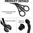 thumbnail image 6 of Candle Wick Cutter, Candle Wicks Trimmer Stainless Steel Wick Scissor(Matte Black), 6 of 7