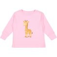 thumbnail image 3 of Inktastic Cute Giraffe Boys or Girls Long Sleeve Toddler T-Shirt, 3 of 5
