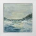 thumbnail image 1 of Shanti, Shima 26x26 White Modern Wood Framed Museum Art Print Titled - Estuarine, 1 of 4