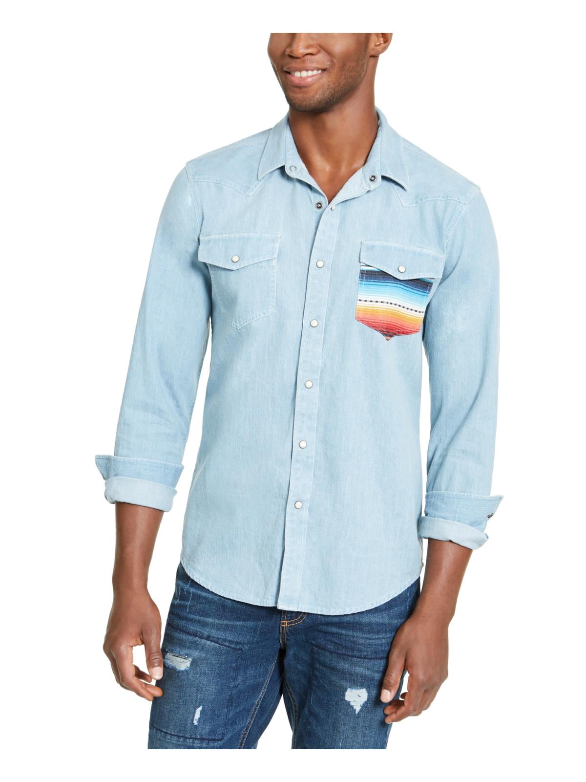 American Rag Mens Leon Western Tribal 