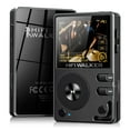 thumbnail image 1 of HIFI WALKER H2 HiFi MP3 Player with Bluetooth, Lossless DSD DAC Flac, High Resolution Music Player, Portable Audio Player with 64 GB Memory Card, Supports up to 256 GB, 1 of 1
