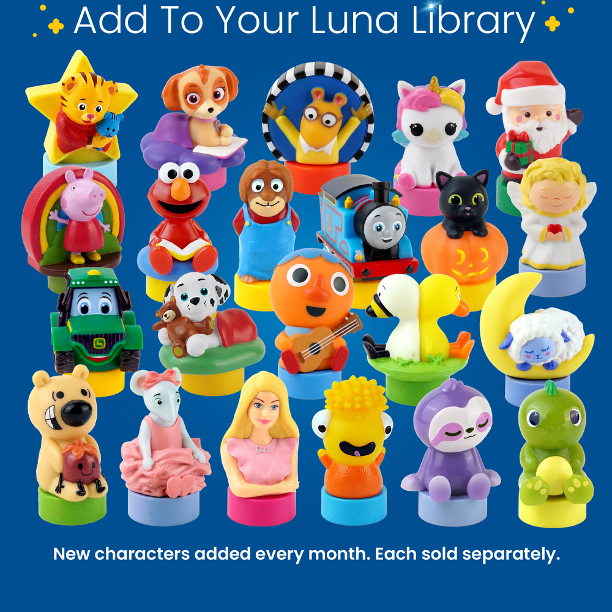 Luna StoryTime PAW Patrol Skye Character Cartridge - Projects 5 Rescue Stories and 5 Songs, Over 30 Minutes of Audio Content | Gift and Toy for Ages 3+
