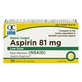 Quality Choice Aspirin Low Dose 81 mg 120 Tabs