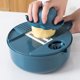 thumbnail image 1 of Picadora de Verduras Cortador de zanahorias Cortador manual multifuncional Cortador triturado PP Utensilios de cocina, 1 of 3