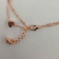 thumbnail image 2 of Elegant Bead Anklet Beach Jewelry Double Heart Chain for Foot Ankle Accessory, 2 of 5