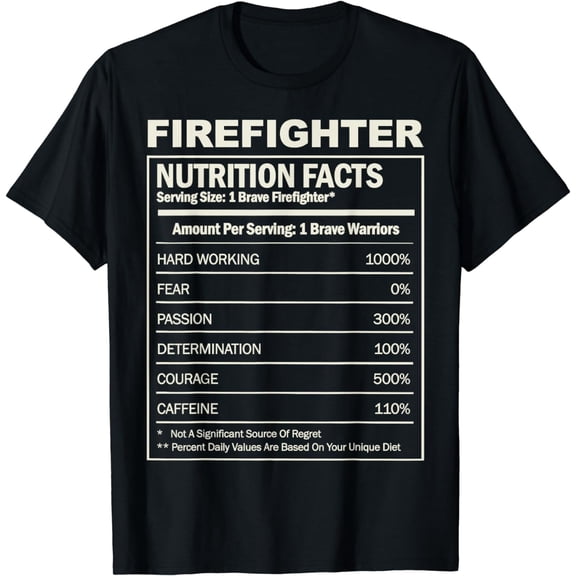 Firefighter Shirts Funny, Courage Fireman Kids, Men, Boys T-Shirt