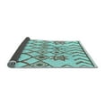 thumbnail image 2 of Ahgly Company Indoor Rectangle Solid Light Blue Modern Area Rugs, 2' x 3', 2 of 4