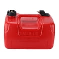 thumbnail image 1 of Tanque de combustible para motor fueraborda marino de 12 l, rojo, portátil, ligero, de repuesto, listo para usar., 1 of 14