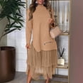thumbnail image 2 of CIENVNSTG Women's Casual Dresses Short Sleeved Classic Breathable Beach Dress Flowy Eye-Catching Holiday Dress for Women, 2 of 4