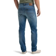 Lee® Mens Regular Fit Straight Leg Denim Jeans with Stretch