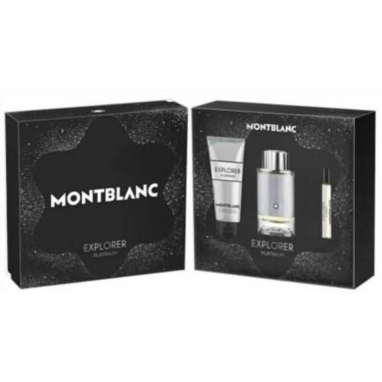 Mont Blanc Explorer Platinum Men's Perfume Gift Set - 3.3 oz EDP