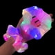thumbnail image 3 of 6pcs Led Light Up Hair Scrunchies Colorful Luminous Satin Silky Hair Tie Band Elastic Ponytail Holder Party Favors, 3 of 5
