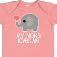 thumbnail image 4 of Inktastic My Nona Loves Me Grandchild Boys or Girls Baby Bodysuit, 4 of 5