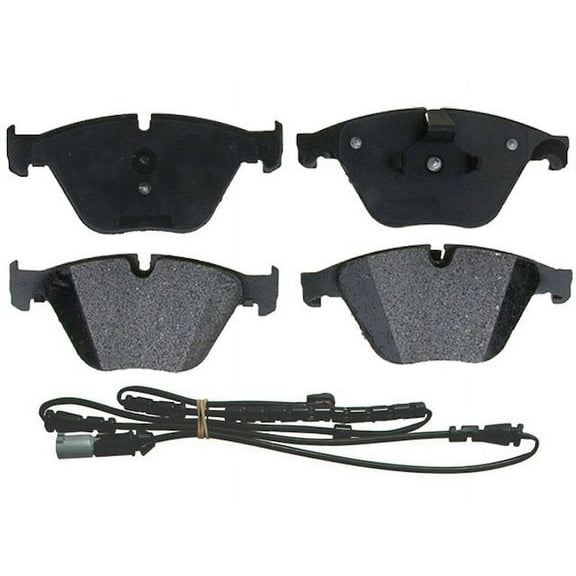 Front Brake Pad Set - Compatible with 2011 - 2016 BMW 535i Base 2012 2013 2014 2015