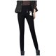 thumbnail image 1 of Gibobby leggings yoga Leggings de entrenamiento de felpa de color sólido grueso de longitud completa de cintura alta elástica para mujer（Negro， XL), 1 of 5