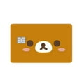 thumbnail image 1 of Anime Cute Rilakkuma Credit Card Skin Stickers Diy Kawaii Anti-scratch Creative Debit Bank Bus Metro Card Waterproof Skin Film, 1 of 1