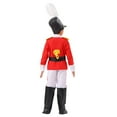 thumbnail image 5 of FYEGRE British Style Childrens Soldier for Stage Performance and Dress Up Play with Jacket Pants Set White 7-8 years, 5 of 7