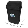 thumbnail image 2 of Sablon Bote de Basura 65L Negro Balanc&iacute;n Frontal, 2 of 7