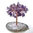 thumbnail image 4 of KALIFANO Amethyst Natural Gemstone Tree of Life with Agate Base, 4 of 8