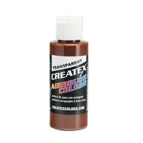Createx Airbrush Color, Regular, 2 oz., Light Brown