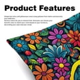 thumbnail image 2 of Peace symbol Throw Pillow Covers - Set of 2 - Unique Patterns, 16x16, 18x18, 20x20 Inches - Bed Pillow Decor for Home for All Occasions, 2 of 6