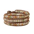 thumbnail image 1 of Pulseras de abalorios con cierre de piel Artilady para mujer, 1 of 6