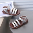 thumbnail image 4 of Godom Girls' Sandals Light-Weight Adjustable Straps Summer Sandal for Toddler Little Big Kid, 4 of 7
