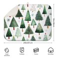thumbnail image 2 of White Christmas Tree Pattern Dish Drying Mat for Kitchen 1 Pack, Ultra Absorbent Microfiber Dishes Drainer Mats,18x24in(46x61cm), 2 of 4