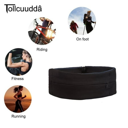 Tollcuudda Multifunctional Men Women Sport Running Cycling Waist Bag Portable Anti-Theft Travel Jogging Waist Belt
