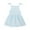 Light blue, variant on Fesfesfes Toddler Kids Dress Baby Girl Spring Cute Print Suspender Skirt Princess Dress Hat