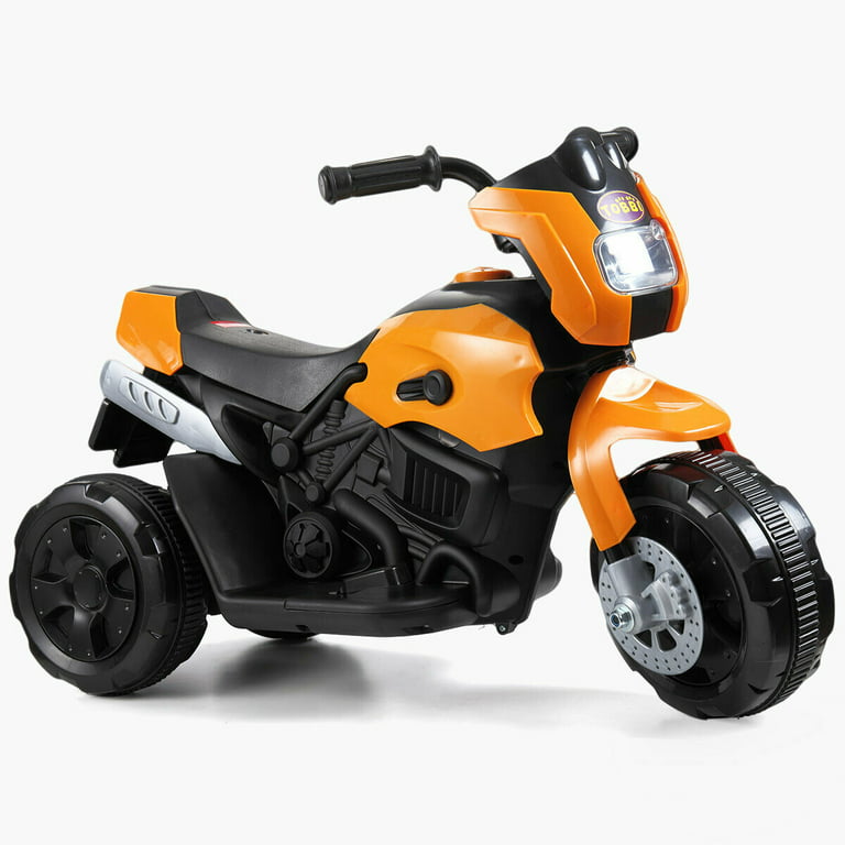 TOBBI Kids Motorcycle 6V Electric Motorcycle Battery Powered 3 Wheel  Motorcycle for Kids Ride On Motorcycle for Children Boys & Girls, Working