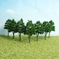 thumbnail image 4 of Plasticial Artificial Road Tree Reutilizable Paisajismo Estudiante Enseñanza Modelo de árboles Torta Botella Contenedor Decoración 1: 100 20 Piezas AweSitey HA011896-00, 4 of 7