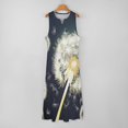 thumbnail image 5 of Dandelions Flying Long Dress Female Clothing Prom Dress Dress Women Elegant Luxury, 5 of 7