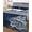 Blue, variant on Quilts Queen Size Bedding Set, Navy Blue Reversible Summer Quilt 3 Pieces, Nautical Coastal Sea Abstract Art Lightweight Bedspreads Coverlets with 2 Pillow Shams for All Seasons