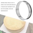 thumbnail image 3 of EIMELI 8 Pcs 4.1 Inch Muffin Tart Rings Double Tart Ring Stainless Steel Round Ring Mold for Home Cooking Baking Tools, 3 of 8
