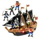 thumbnail image 2 of KidPlokio Toy Pirate Barco Barco de juego de aventura con luces Figuras de acción Kidplokio Kidplokio, 2 of 2