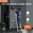 thumbnail image 2 of Telescoping A Frame Ladder 20FT Extension Multi Function Homework, 2 of 7