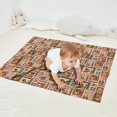 thumbnail image 2 of Patchwork Chicken Pattern Blanket,Comfortable Soft Flannel Throw Blanket,All Season,Warm Lightweight Blankets for Sofa Bed Couch Living Room Chair,30"x40", 2 of 4