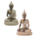thumbnail image 1 of 2 X Estatua Dioses Del Budismo - De Buda Curvadas , Pequeña Escultura Para La Oración De Meditación - Decoraci Yotijar Figura de la estatua de Buda de piedra arenisca, 1 of 10